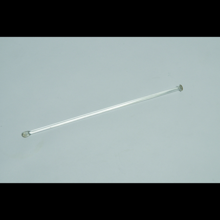 UNITED SCIENTIFIC Glass Stirring Rod, One End Flat, PK 12 GLROD12-PK/12